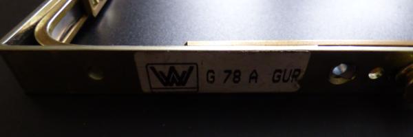 Roto Hautau Weidtmann Eckumlenkung PSK G 78 A GUR